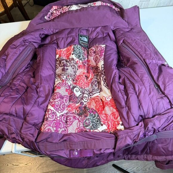 North Face Womens Summit Series Hyvent Alpha Coat Purple Size Small - Picture 8 of 13